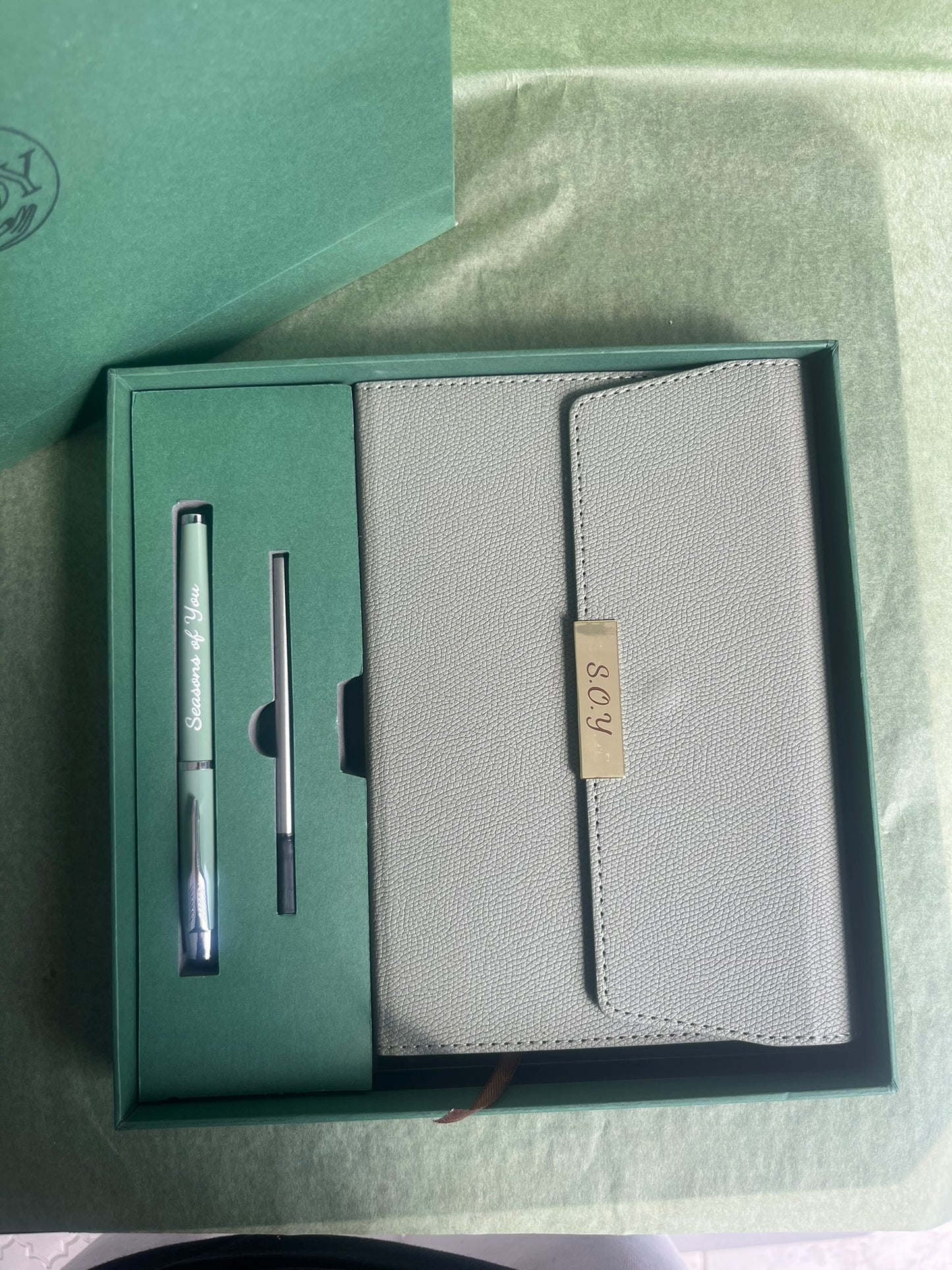 SOY Journal and Pen set